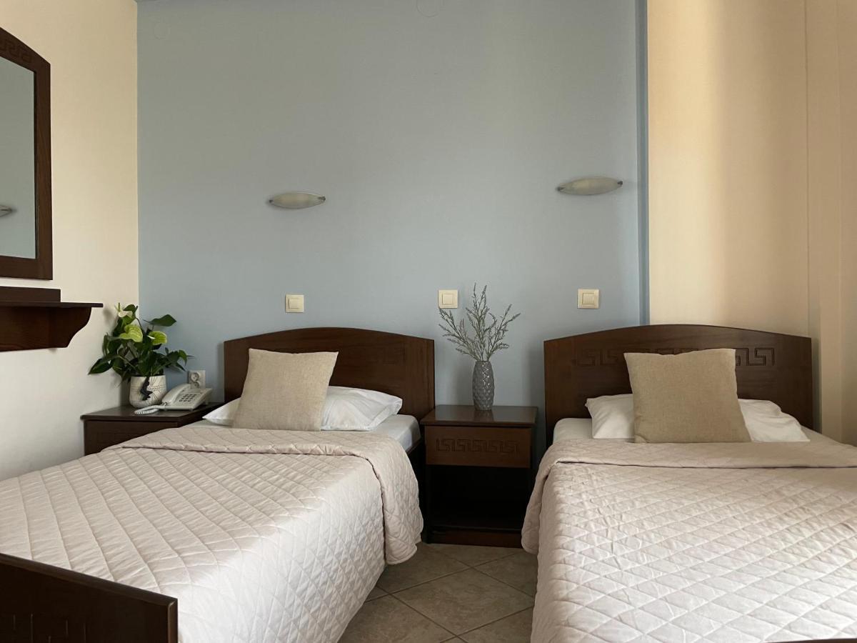 Achillion Aparthotel Paralía Buitenkant foto