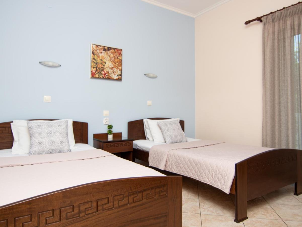 Achillion Aparthotel Paralía Buitenkant foto