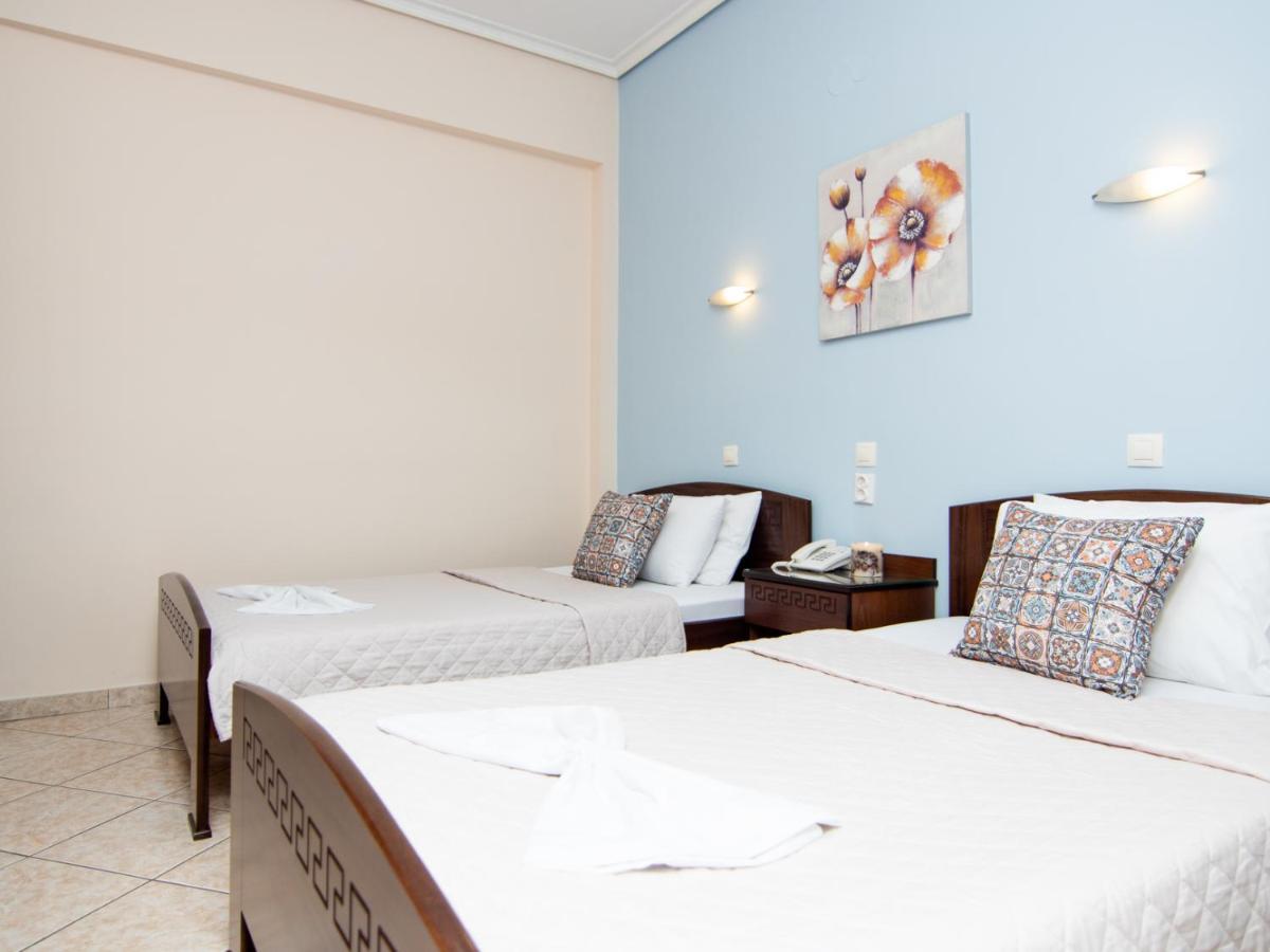 Achillion Aparthotel Paralía Buitenkant foto