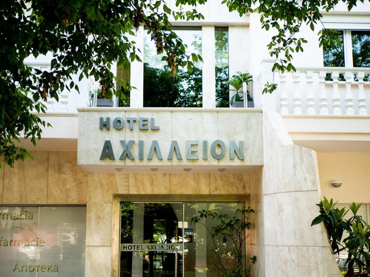 Achillion Aparthotel Paralía Buitenkant foto