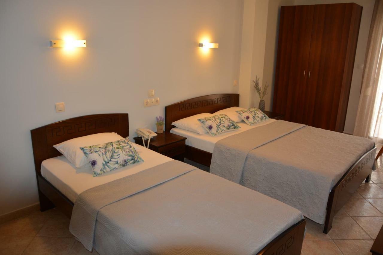 Achillion Aparthotel Paralía Buitenkant foto