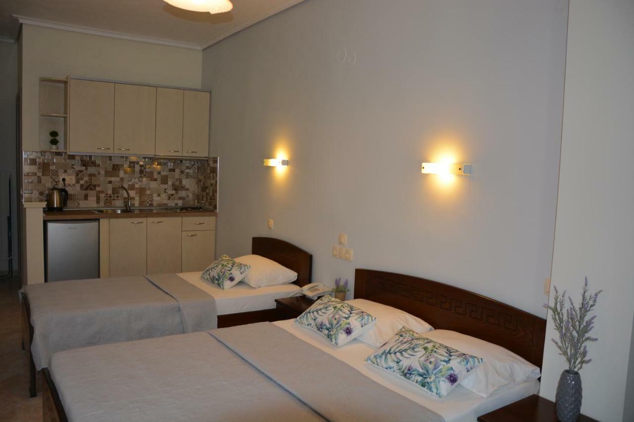 Achillion Aparthotel Paralía Buitenkant foto